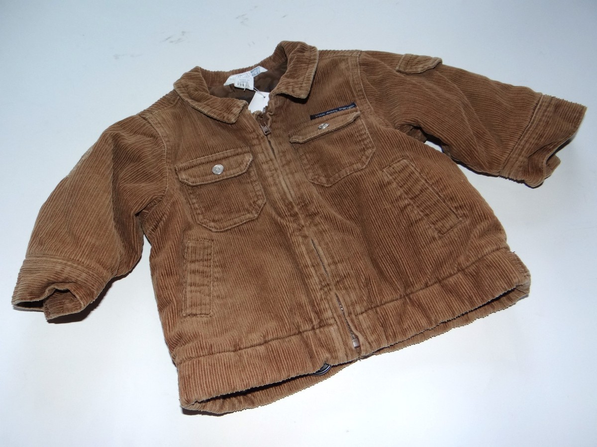 H&M Tolle braune Übergangsjacke Frühjahr leicht wattiert Cordjacke