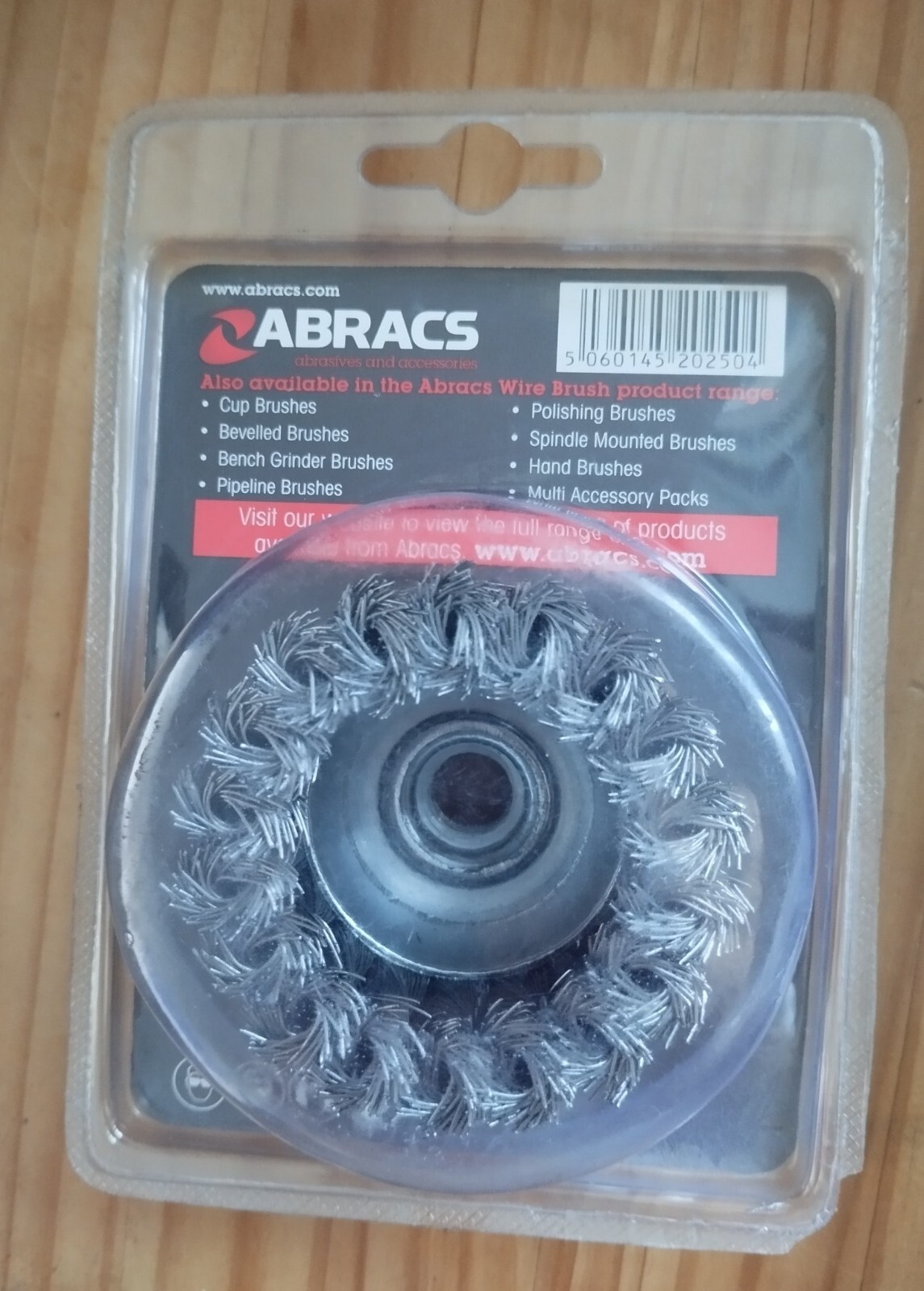 Abracs 70mm x M14 Twist Knot Cup Brush ABWB07014T