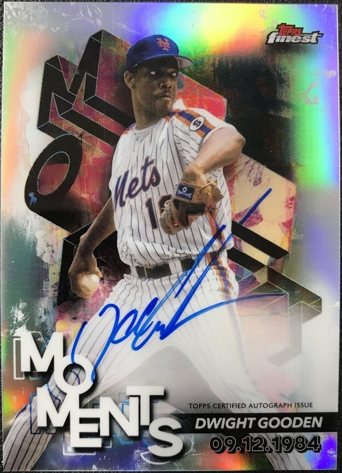 2024 Topps Finest - Dwight Gooden #FMA-DG - 1 of 1