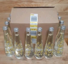 2: FOUND BUBBLY LEMON SPARKLING WATER 12 PK  11.2Z BUBLY like evian perrier fiji