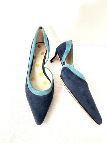 Boden Suede D Orsay Shoes Pumps Kitten 