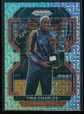 Tina Charles 2022 Panini Prizm WNBA Mojo Prizm /25 #200