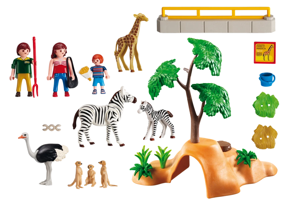 Playmobil wild animal enclosure hotsell