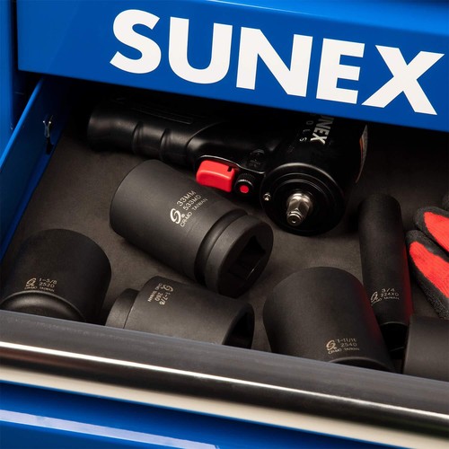 Sunex 1 Pollice Drive 33mm Profondità Impact Socket CR MO Acciaio Garanzia a Vita - Foto 5 di 5