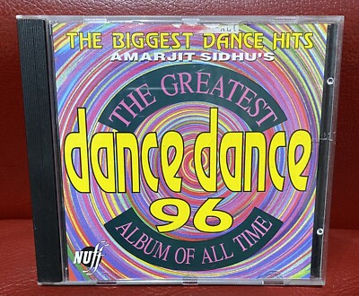 DANCE DANCE 96-AMARJIT SIDHUS-BIGGEST DANCE HITS PUNJABI REMIX CD.NUFF UK.