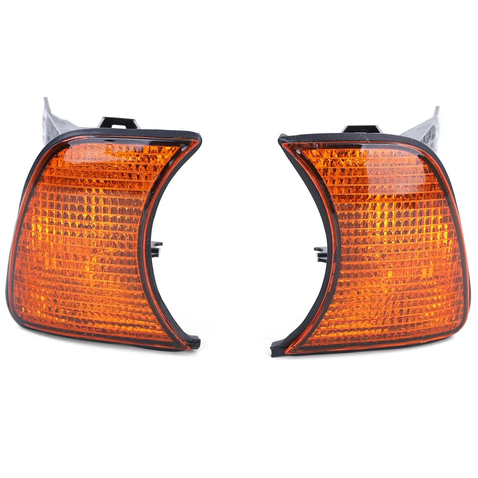 Coppia frecce arancioni destra sinistra adatte per BMW Serie 5 E34 87-97 - Immagine 4 di 4
