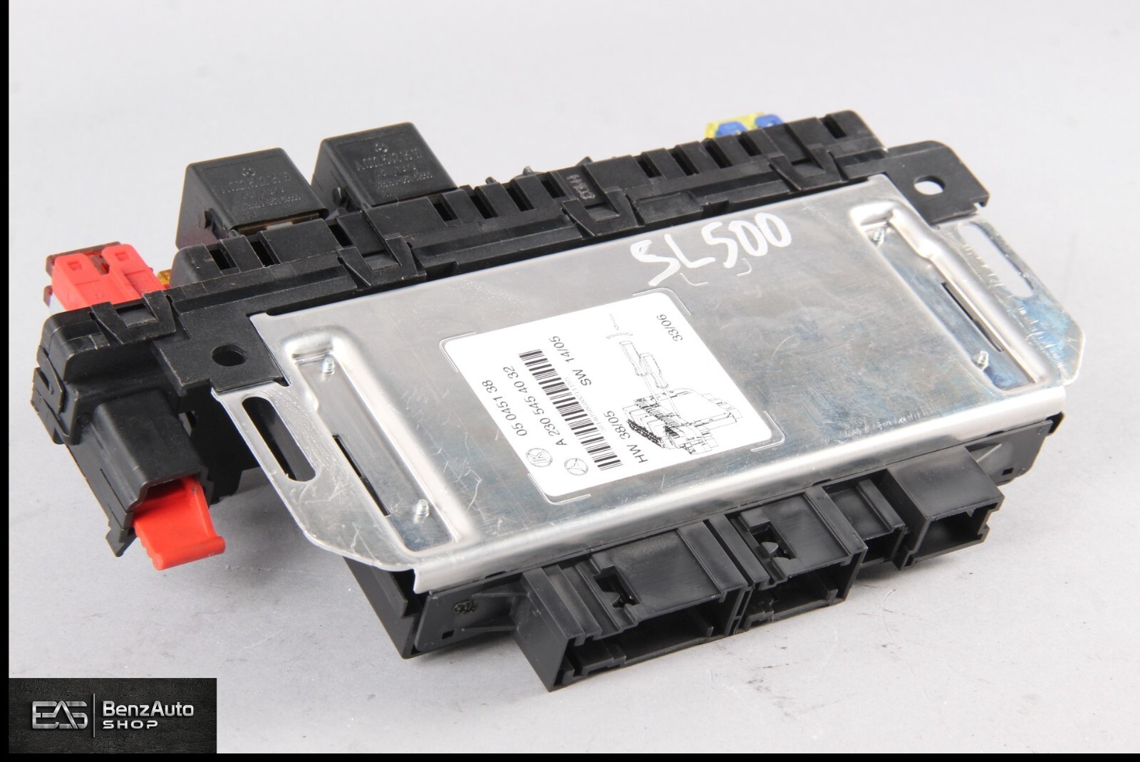03-12 Mercedes R230 SL500 SL550 SL55 AMG Rear SAM Fuse Box Relay Module OEM