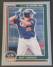 2022 Panini Stars & Stripes USA Base #49 Riley Stanford - 18U National Team