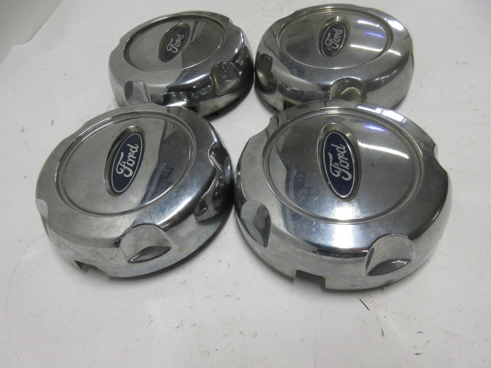 Juego de 4 cubiertas de tapacubos centrales de rueda Ford Explorer 2002-2005 1L24-1A096-HA OEM Foto 3 de 4