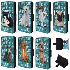 Personalised iPhone Case Dog Flip Phone Cover 8 Plus SE X XR XS Love My Pet KPB