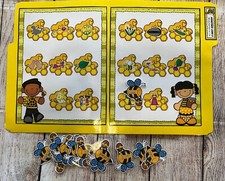 Honeybee Long E Vowel Teams Phonics Task File Folder Game Phonics First Grade