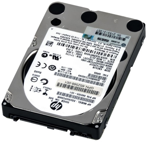 Hard Drive HP 300GB EG0300FCHHR 666355-001 10000U/Min 32MB SAS-2 2.5'' Inch - Picture 3 of 3