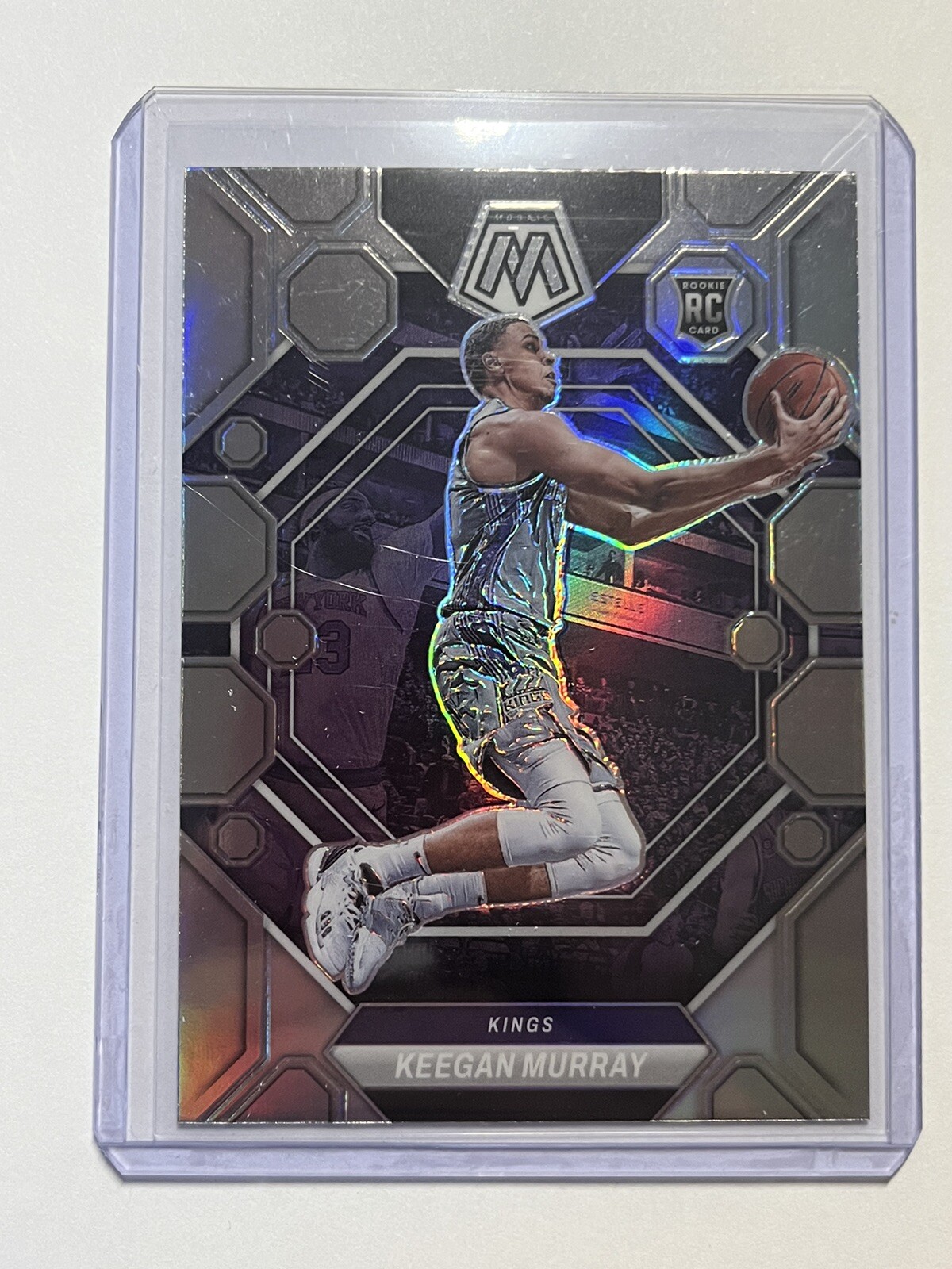 2022-23 Panini Mosaic Silver Prizm Keegan Murray RC #227 Sacramento Kings Rookie