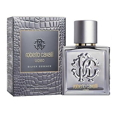 roberto cavalli uomo silver essence