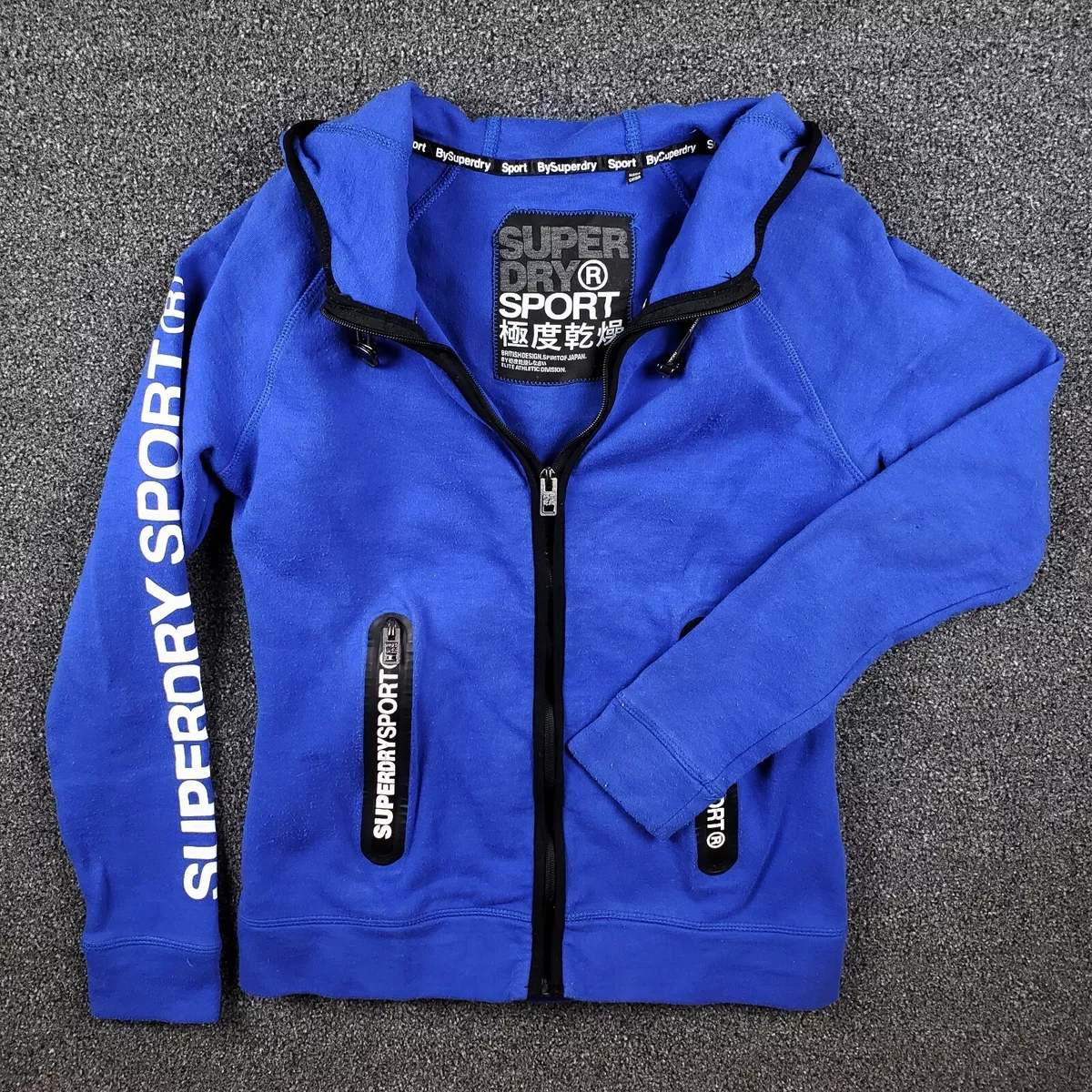 Superdry gym online tech zip hoodie