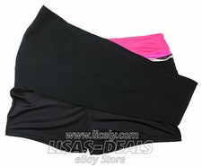 New Womens Tangerine Skirt Skort Zip Shirring Golf Fitness Tennis S L XL XXL