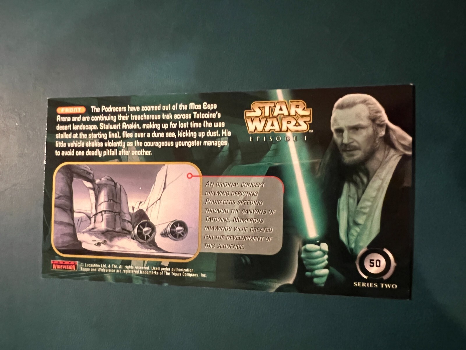 1999 Topps Star Wars Episode I SERIES 1-2 Widevision Complete Your Set U Pick - Picture 271 of 331