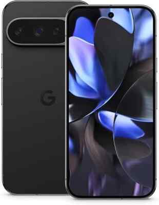 Google Pixel 9 256GB 5G 6,3   OLED AI Android Smartphone Obsidian entsperrt versiegelt