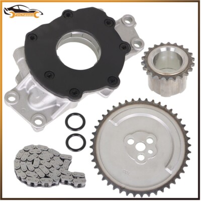 For Chevrolet GM 4.8L 5.3L 6.0L LS1 LS2 LS3 2007-97 Oil Pump W/Timing Chain Kit