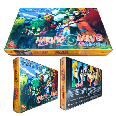 Naruto Shippuden Anime DVD Complete 1-720 Episode Series + 11 Movies English Sub