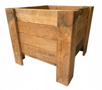 Pflanzkasten Holz PflanzküBel Rechteckig Blumenkasten Blumentopf BlumenküBel
