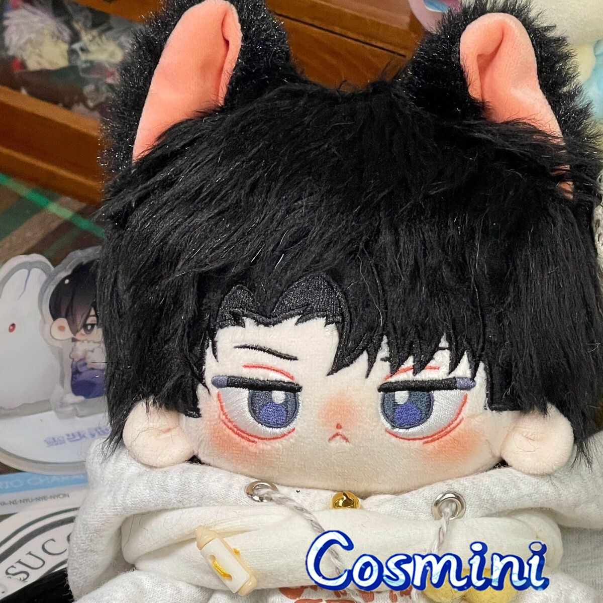 Attack on Titan Levi Pluhsie Plush 20CM Doll Dress up Toy Gift