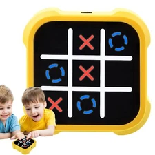 Tic Tac Toe Bolt Game - 3 in 1 Smart Games Portable Puzzle Travel Game Games...