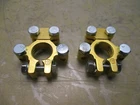 pair of wirthco battery terminal clamps PN 22111 22112 nuts & bolts [4*D-36]