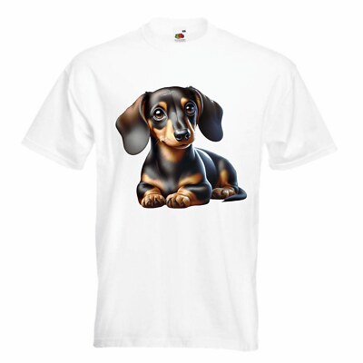 T-Shirt Dackel Dachshund Teckel Jagdhund Jagt Dackelwelpe Dackelschule Da 402900