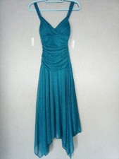 Semi Formal Beautiful Mid Length Dress - Size S - Aqua in color -  Brand Windsor