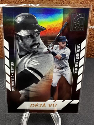 2022 Panini Capstone Aaron Judge / Dave Winfield Deja Vu #DV-10 New York Yankees