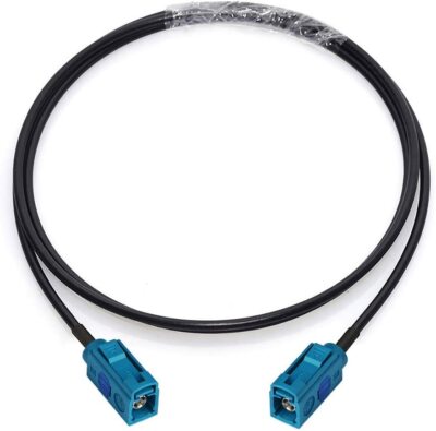 Fakra Extension Cable for Car Stereo GPS FM AM4G LTE Telematics Bluetooth Module