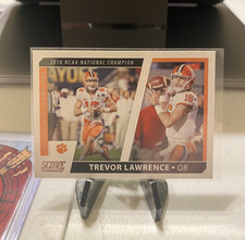 🏈 Trevor Lawrence 2021 Panini Score Football Collegiate Champions RC #CC10