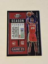 2020-21 Panini Contenders Optic Season Ticket Black John Collins Atlanta Hawks