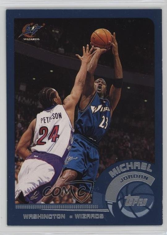 2002-03 Topps Michael Jordan #10 HOF 08r6