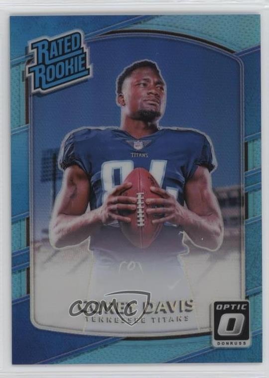 2017 Donruss Optic Rated Rookie Aqua Prizm /299 Corey Davis #166 0su2