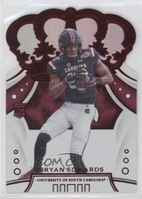 2020 Panini Chronicles Draft Picks Crown Royale Mirror Red Bryan Edwards 07rd