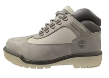 TIMBERLAND MEN'S WATERPROOF FIELD BOOT LOW GREY COOL NUBUCK GREEN  GRAPHITE NEW