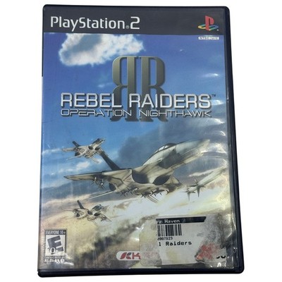 Rebel Raiders Operation Nighthawk PS2 Complete Tested XS Games 2006