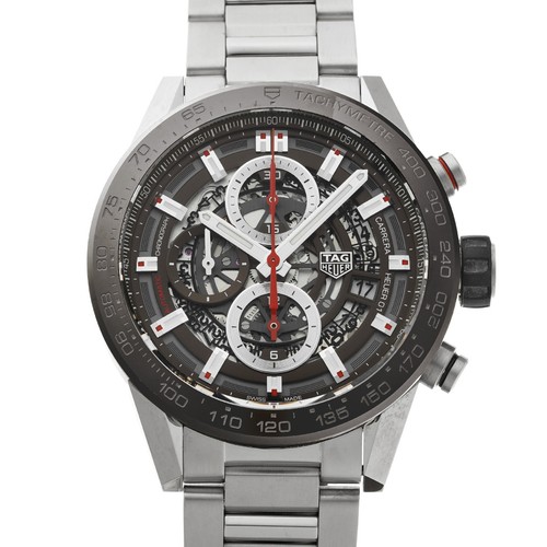 TAG HEUER Carrera Caliber Heuer01 Chronograph CAR201U.BA0766 Brown WATCH 734567
