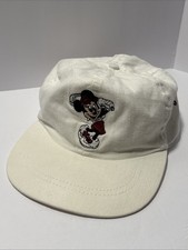 Vintage Minne Mouse Golfing Hat. Buckle Back Made In USA. The Walt Disney Co.