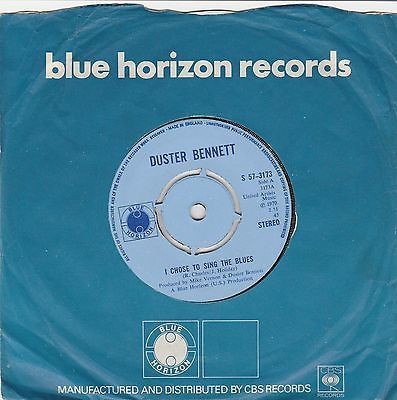 Duster Bennett - I Chose To Sing The Blues / If You Could Hang Your Washing Like