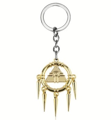 Yu-Gi-Oh! Millennium Item Schlüsselanhänger Millennium Ring Keychain Anime Gold 