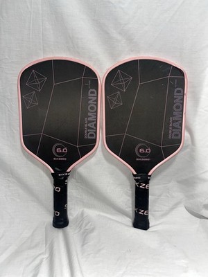 TWO! 6.0 six zero Double Black Diamond RC16mm 16mm Pickleball paddle Sixzero