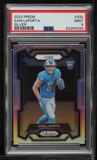 2023 Panini Prizm Rookies Silver Prizm Sam LaPorta #332 PSA 9 MINT 2l4