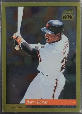 1994 Score Gold Rush Barry Bonds #1