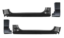 1996-22 GMC Savana Cutaway Van Outer Rocker Panel and Cab Corner Kit 4 PCS