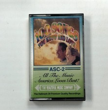 Various 100 Songs You Know And Love Cassette 2001 Beautiful Music Co Dolby