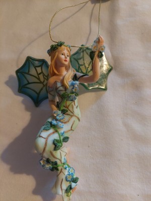 Ashton Drake Heirloom Fairy Ornament On Wings of Light MORNING'S SWEET GLORY