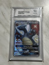POKEMON Charizard GX Shiny SECRET ITA Hidden Fates SV49 ITG PRISTINE 10 MINT